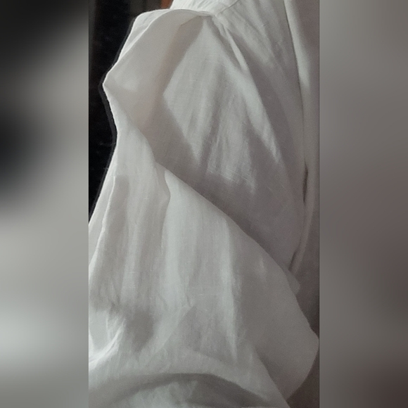 Perry Ellis Vintage Feather Weight Linen Mens Large Oversized 80s Styling - Picture 6 of 10